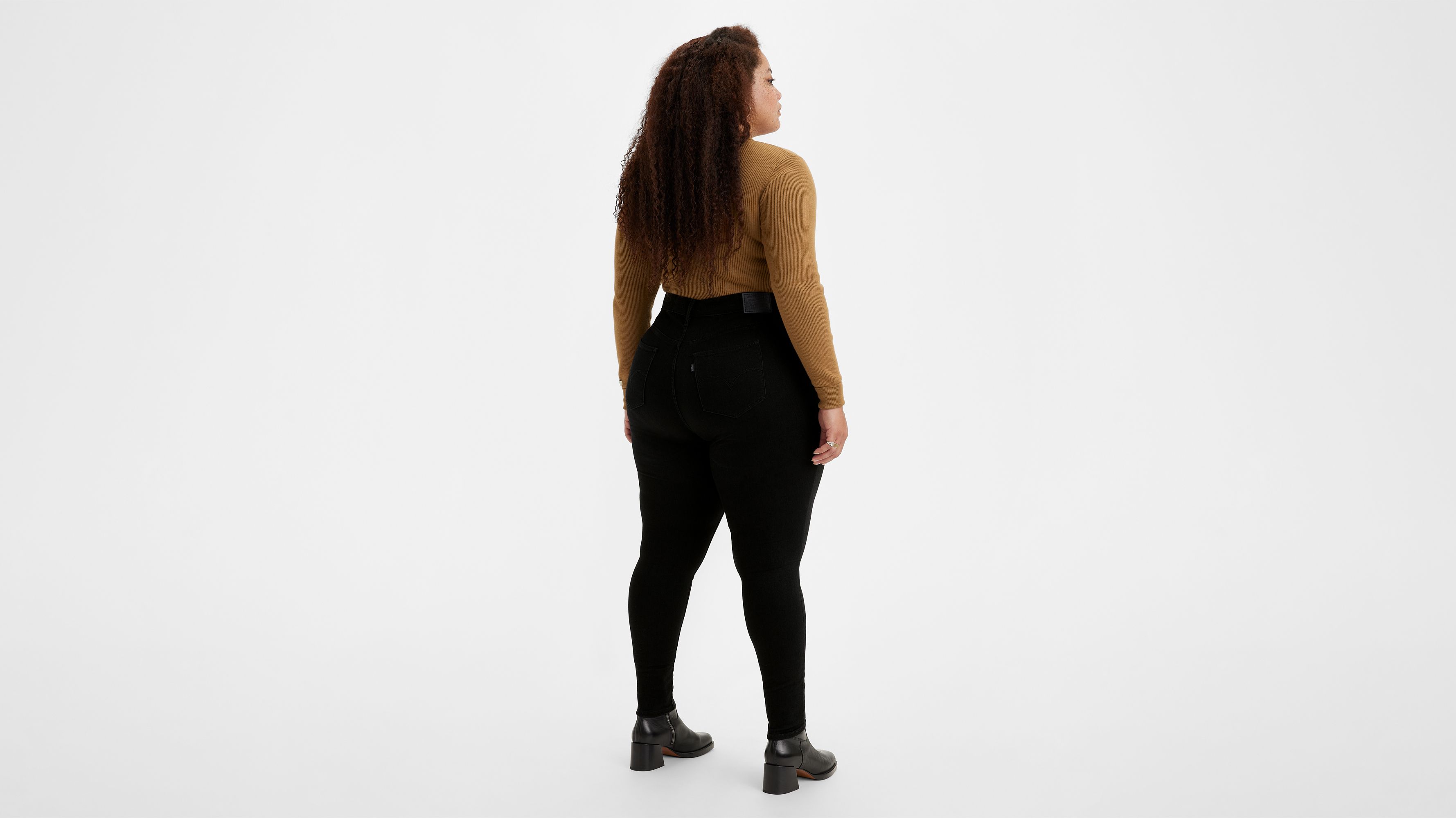 Jean Super Skinny taille haute 720™ (Plus) - Black Celestial - Noir