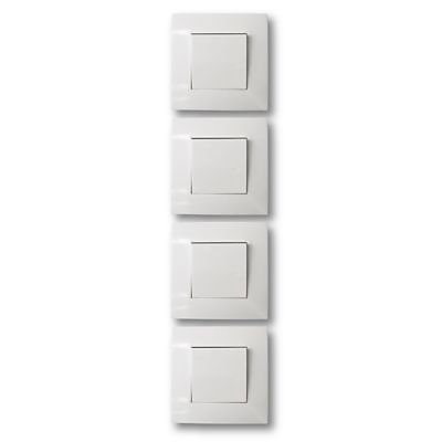 4 va-et-vient Colours Kalya blanc glossy