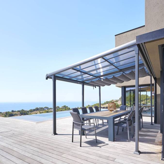 Toile de pergola ENOLIE Ardoise