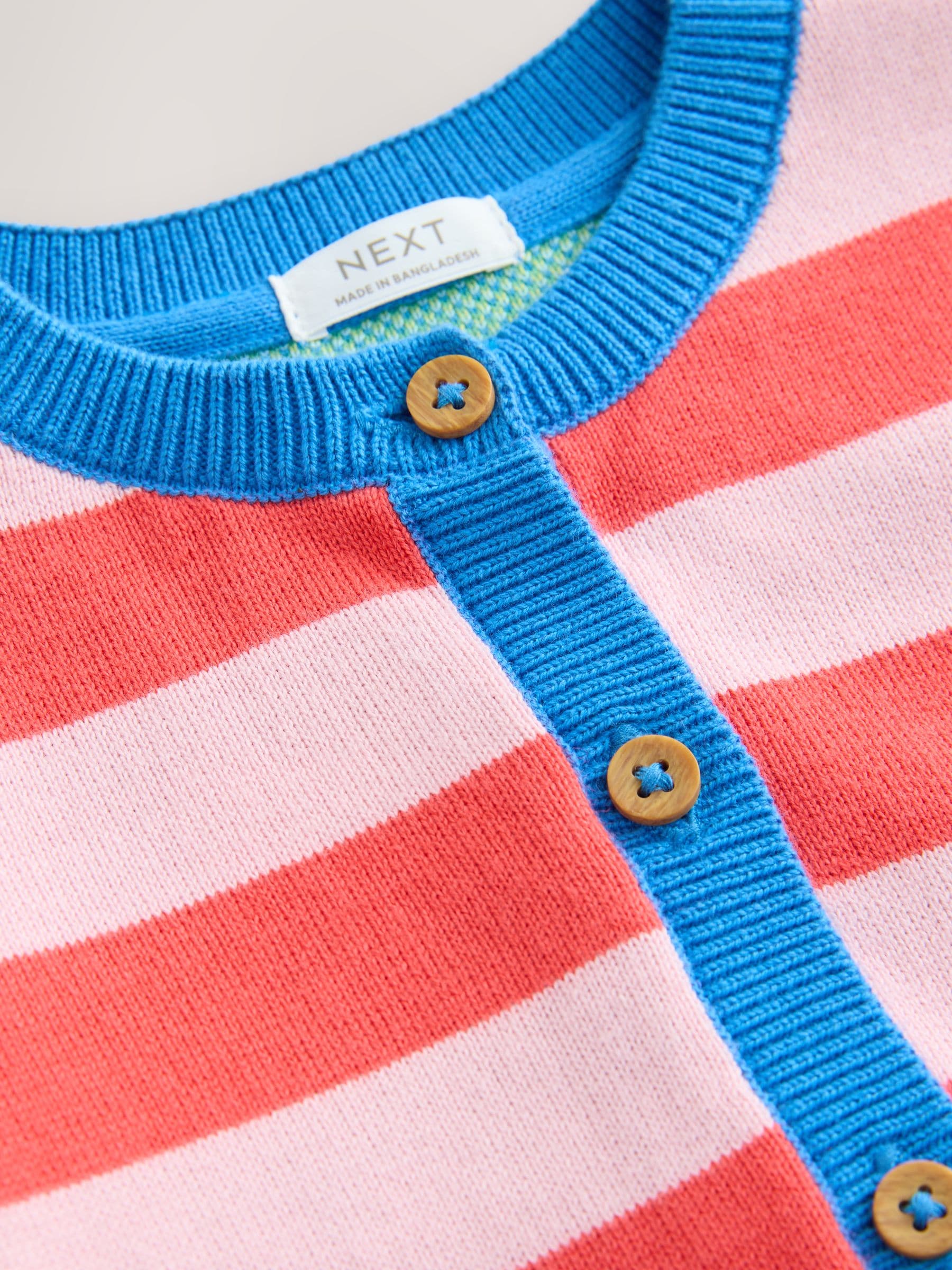 Blauw - Vest met boerderijprint (3mnd-7jr)