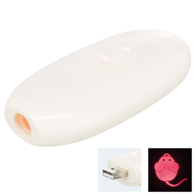 Trixie LED Pointer Catch the Light Maus weiss 8.5cm