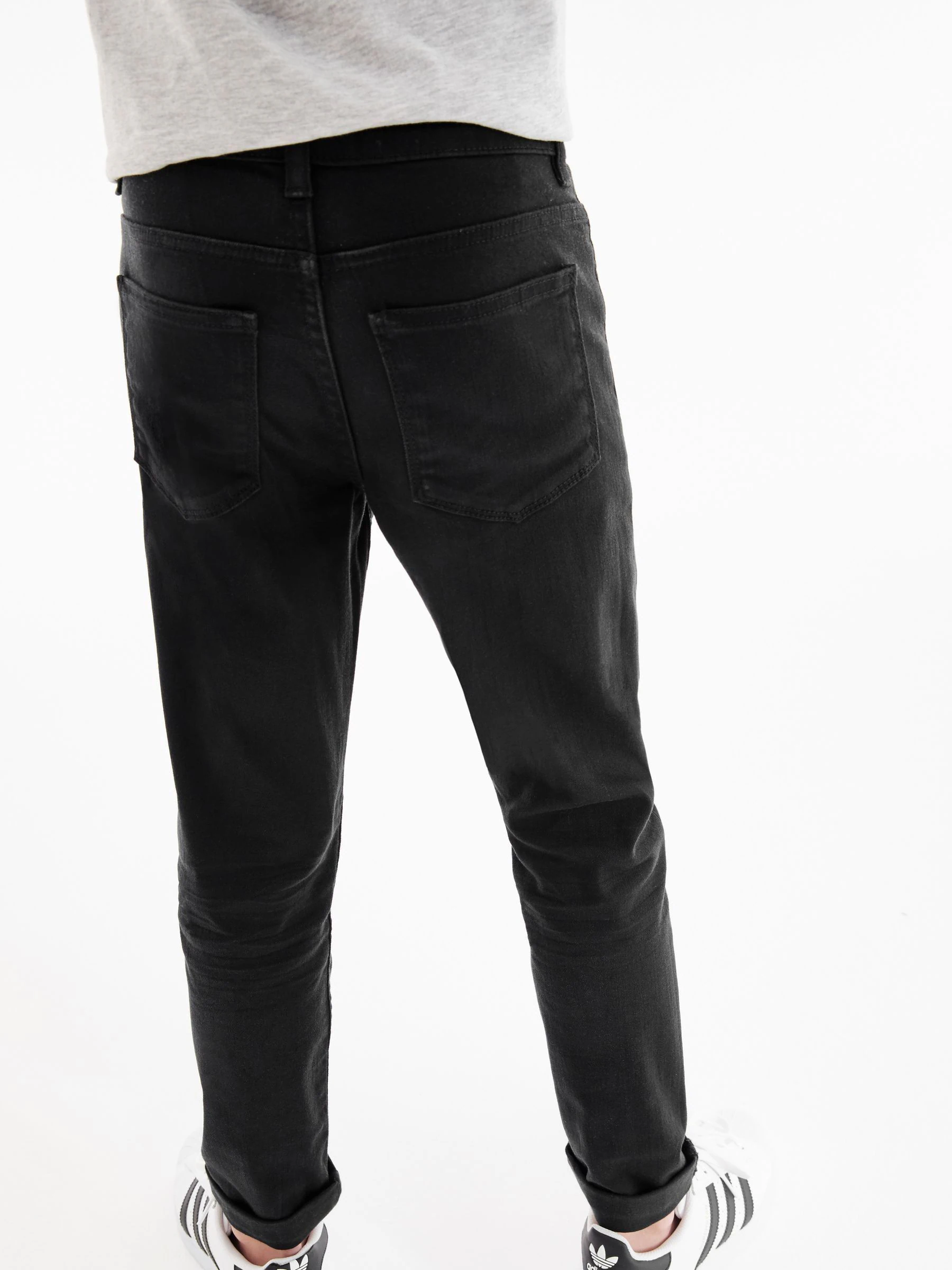 Zwart - Stretchjeans (3-17jr)