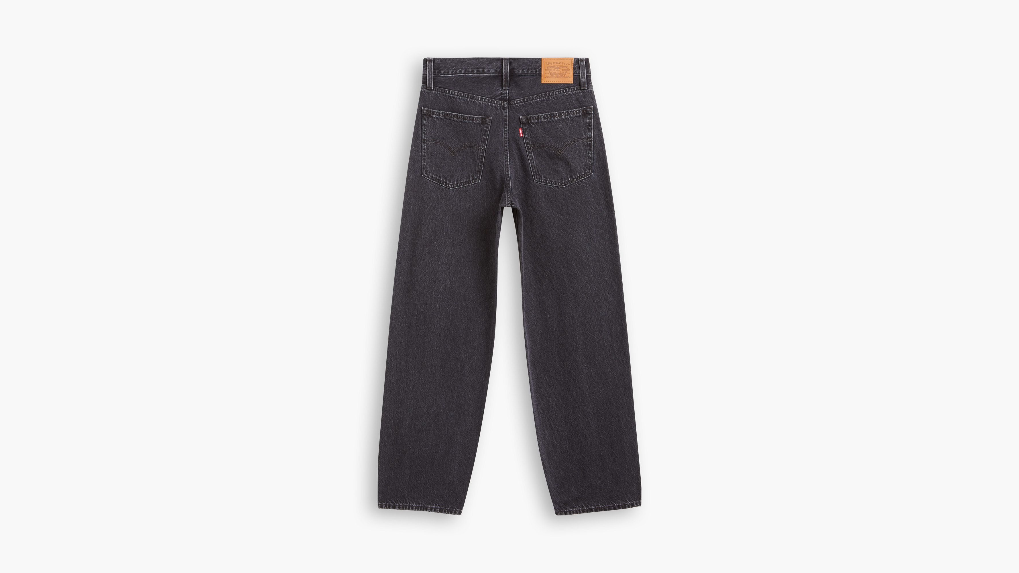 Jean Dad Baggy - Black Stonewash - Noir