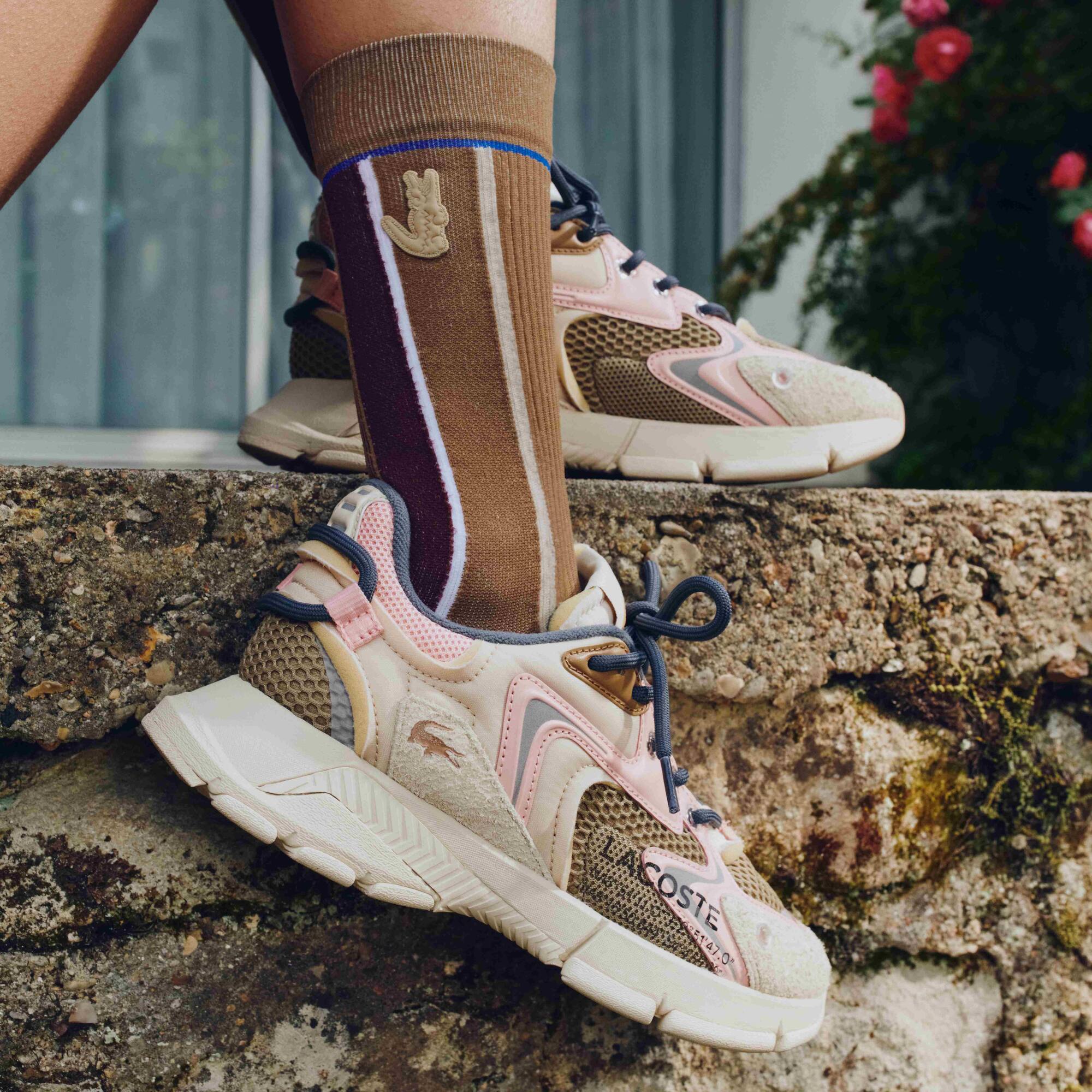 Sneakers L003 Neo femme en textile Sneakers - Blanc - Lacoste - Femme