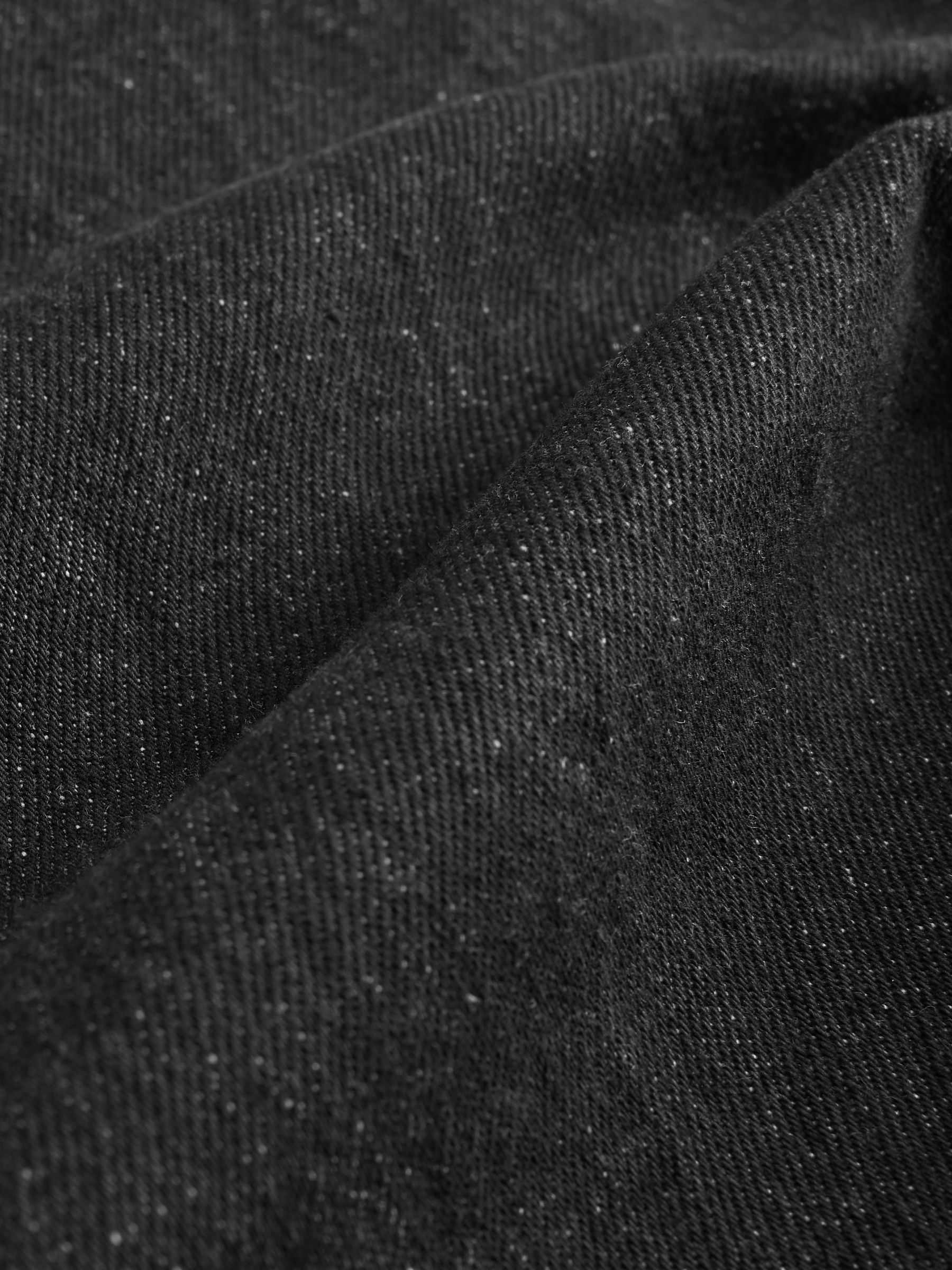 Zwart - EDIT Jort denim shorts