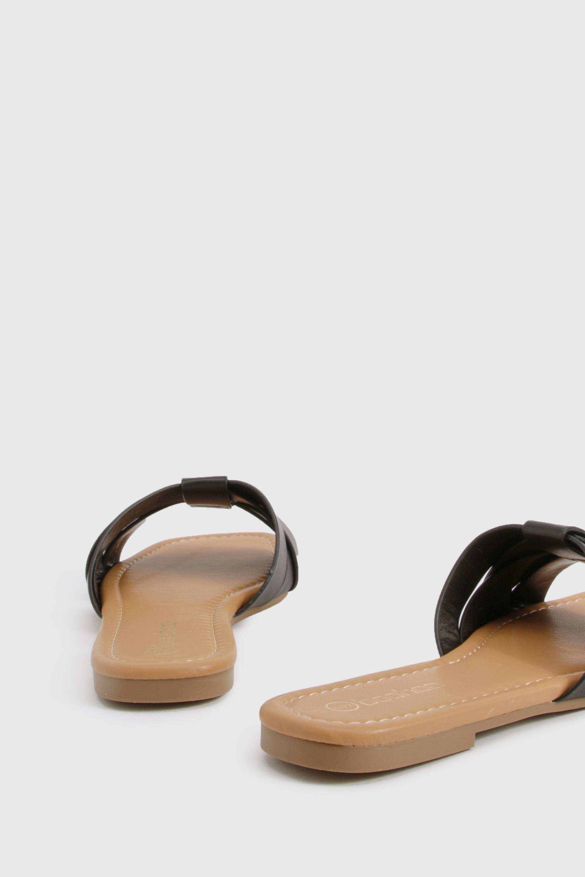 boohoo Sandales Mule Basique Tissées