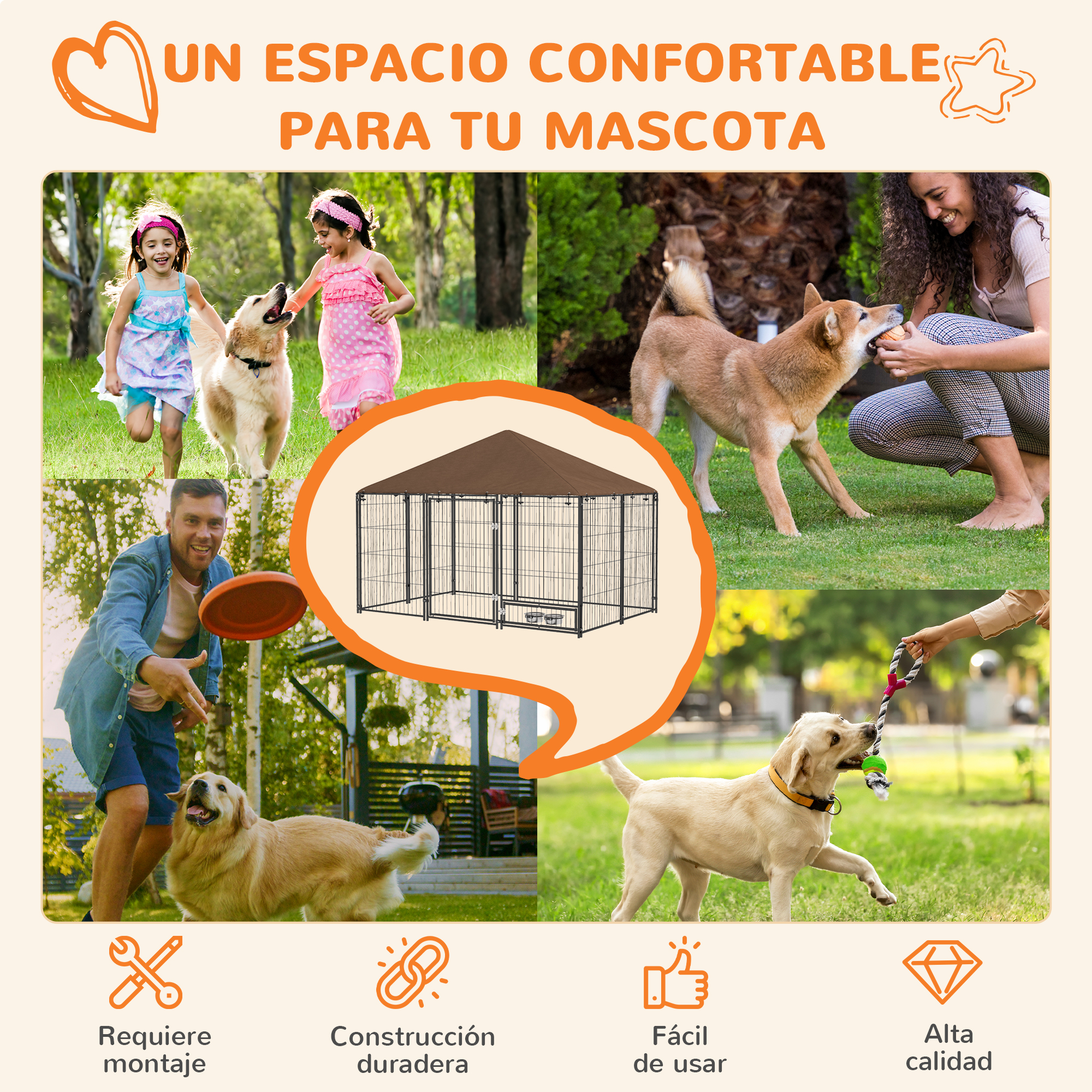 Café do Parque para Cães PawHut