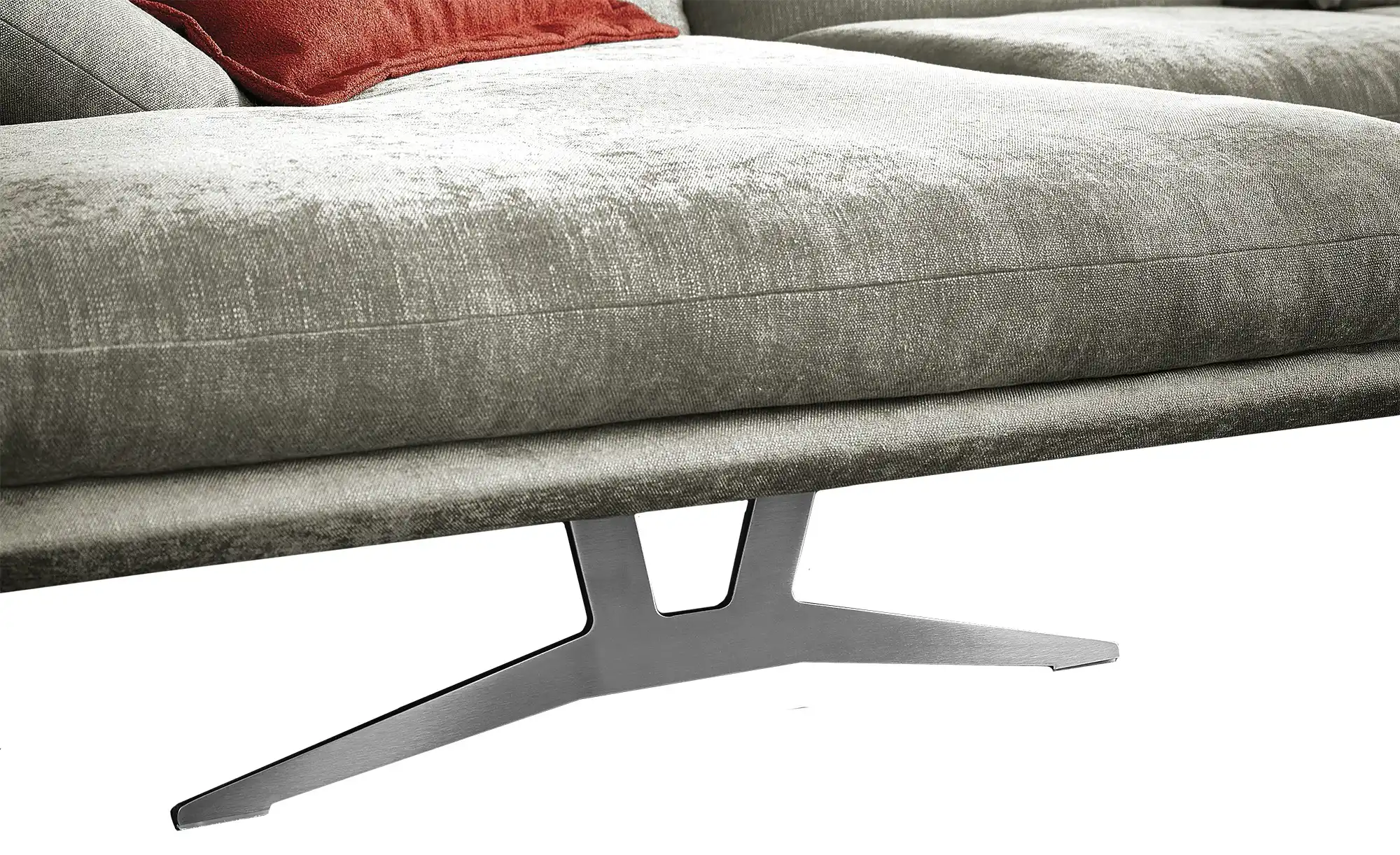 KOINOR Ecksofa aus Flachgewebe Francis