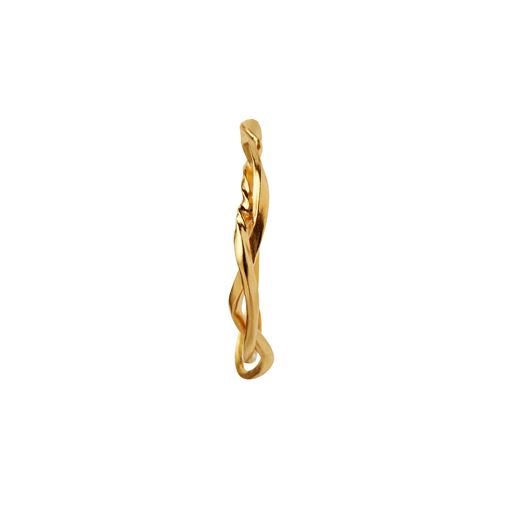 Stine A Big Boucle Ørering, Guld