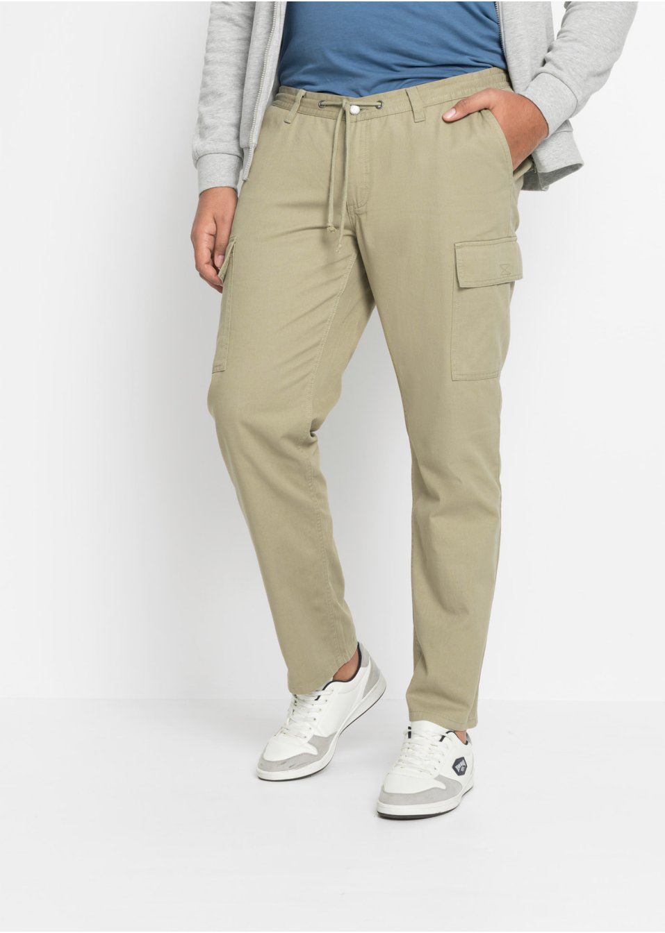 Pantalon cargo Regular Fit coupe confort, Straight