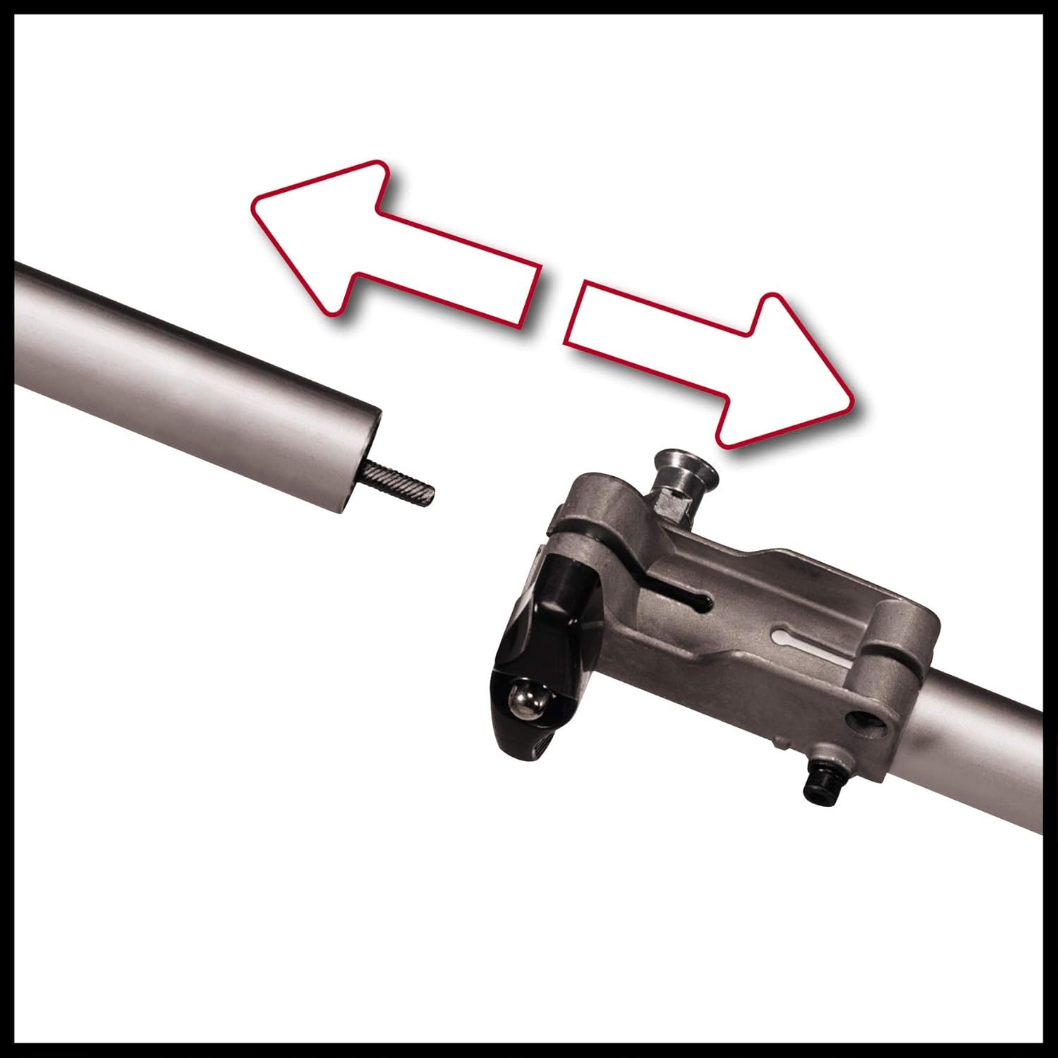 Einhell Benzin Sense GC-BC 52 I AS Vibrationsarmer 2-Takt-Motor, 1,5 kW, Quick Start, inklusive 3-Zahn-Messer und Doppelfadenspule mit Tippautomatik, 1 Stück, 3436540