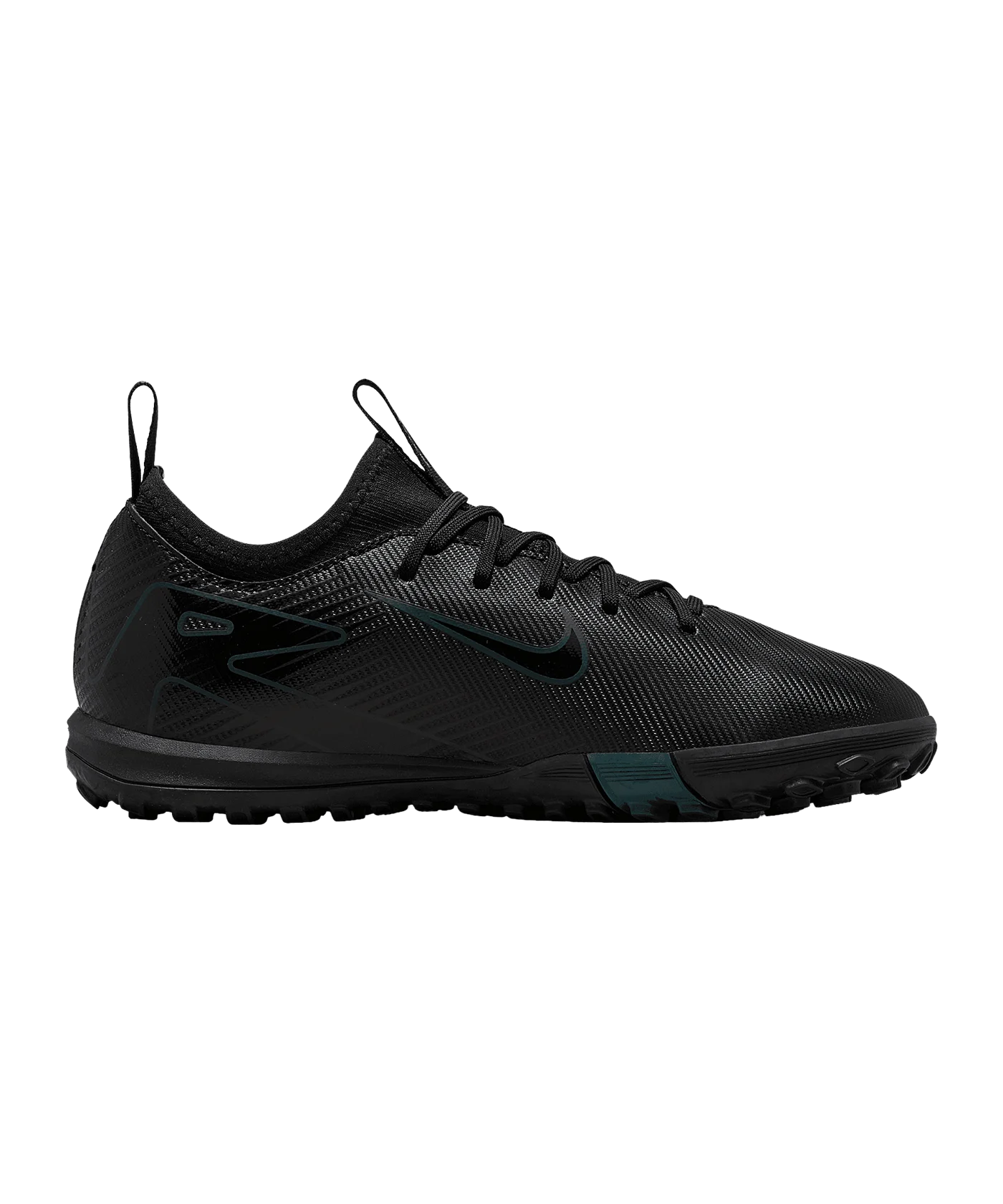 Nike Jr Air Zoom Mercurial Vapor XVI Academy IN Shadow Kids Schwarz F002