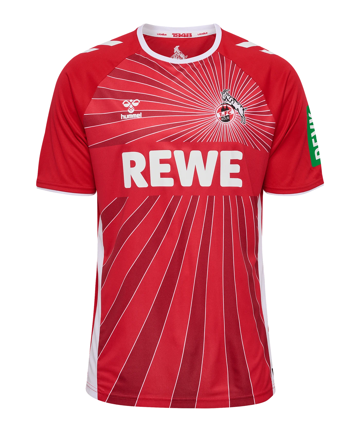 Hummel 1. FC Köln Trikot Away 2024/2025 Rot F3062