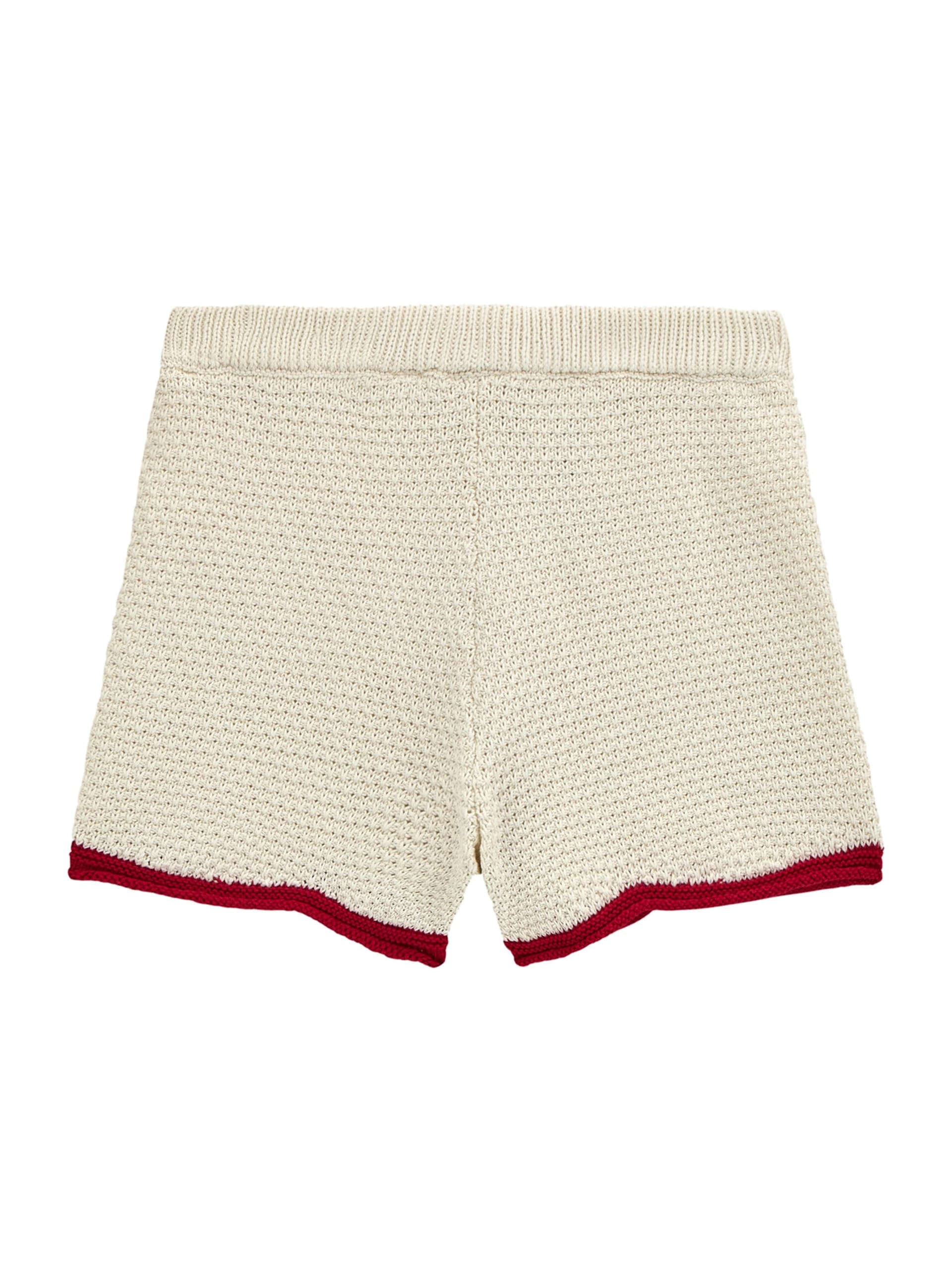 Shorts de crochê tricotados (7-16)