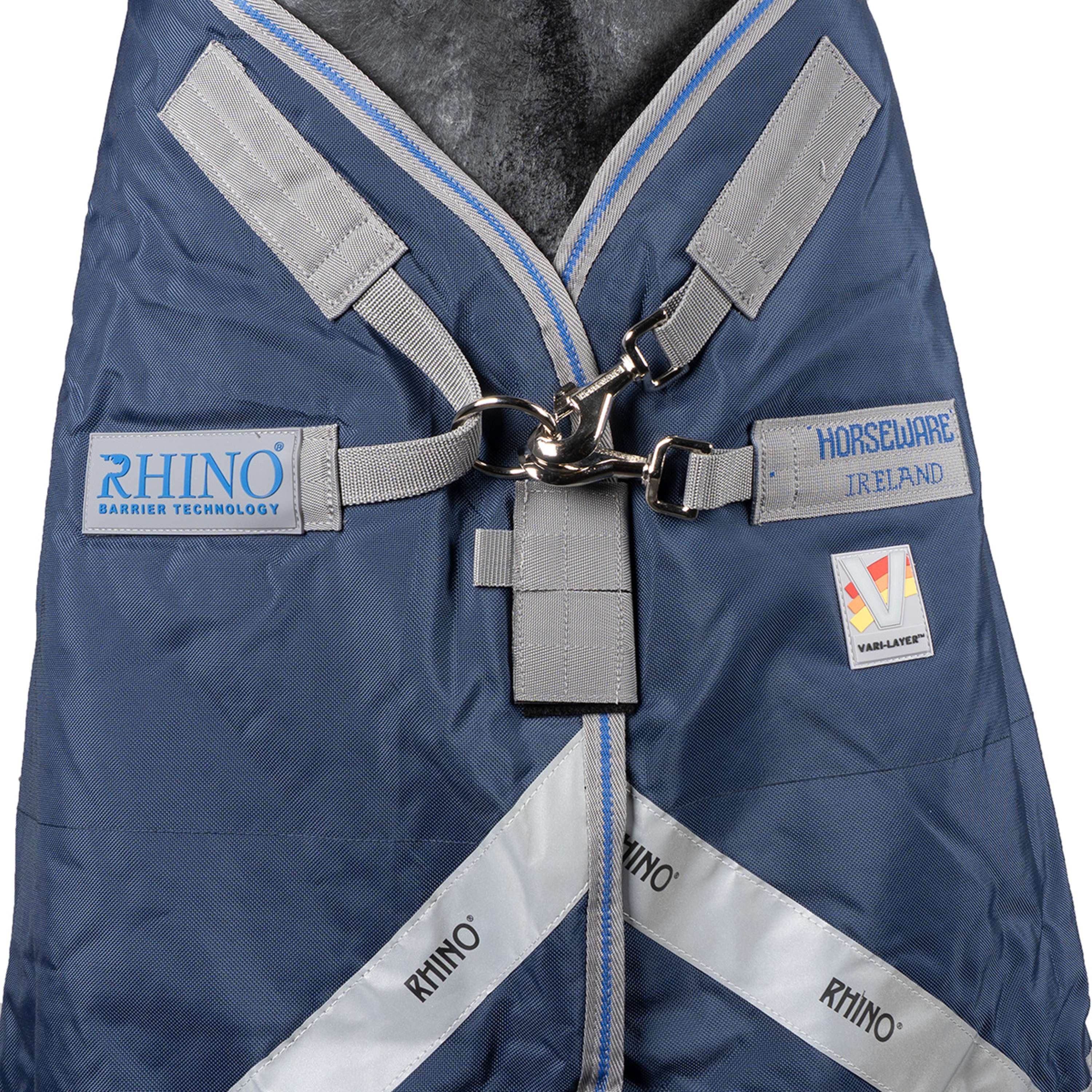 Rhino Plus Turnout Heavy Varilayer 450g Navy/Titanium Grey