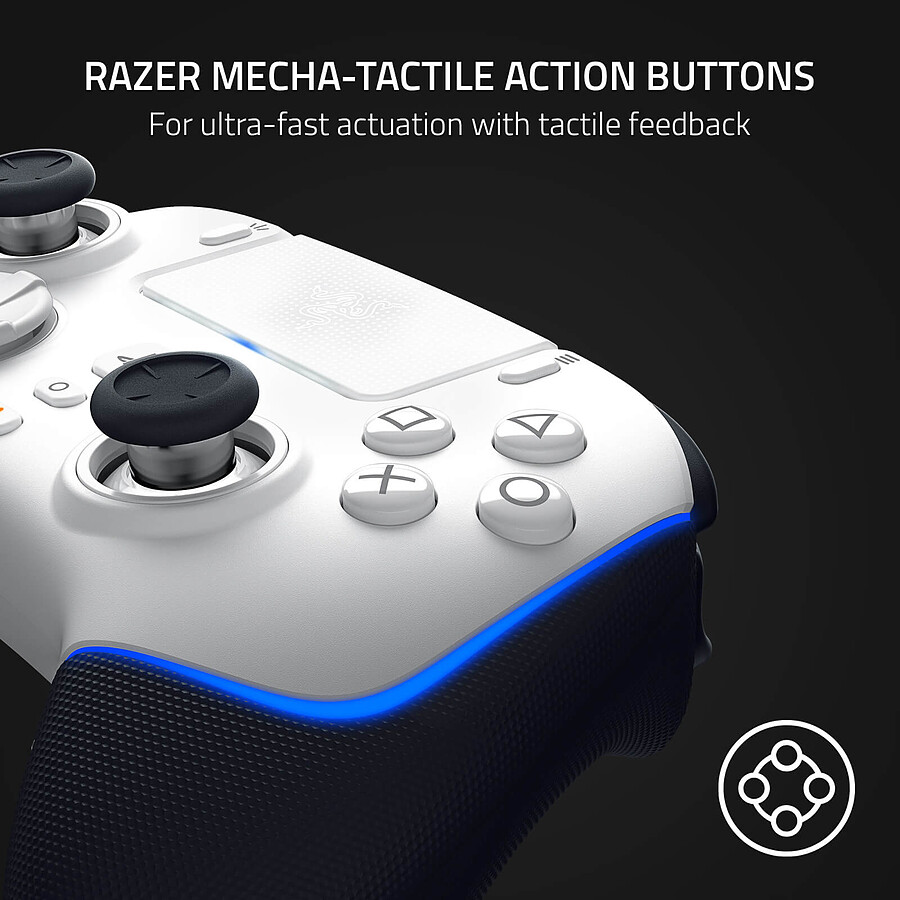 Razer Wolverine V2 Pro - Blanc