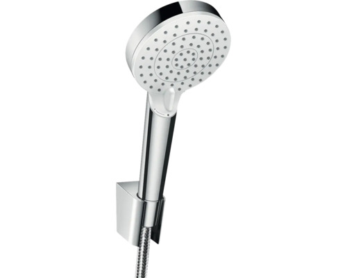 hansgrohe Crometta Vario 26691400 handdoucheset, Ø 10 cm, inclusief 1250 mm chromen doucheslang