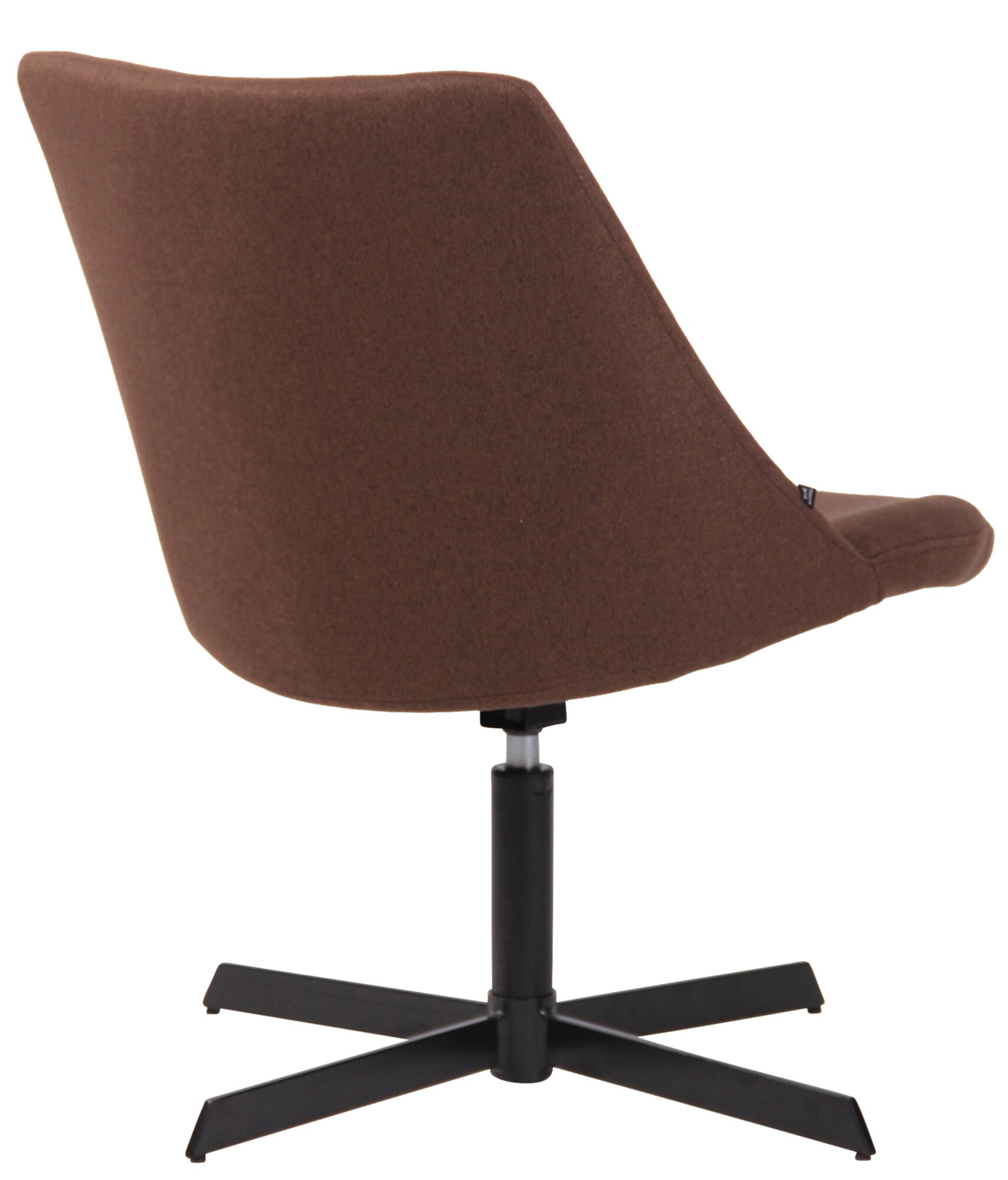 CLP Lounger Granby I 360 Grad Drehbarer Relax Sessel Mit Stoffbezug I Ergonomisches Design Mit Bodenschonern I Polsterstuhl Mit Rückenlehne