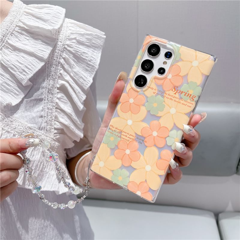 Jaguara - Bloemen telefoonhoesje - Samsung