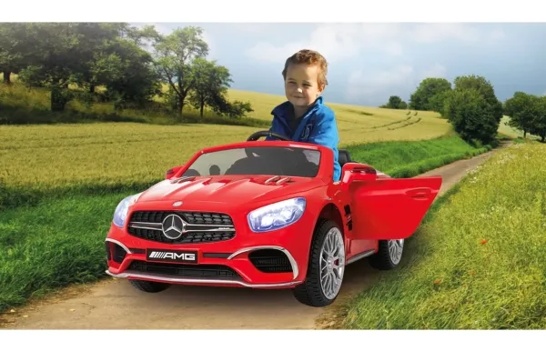 Jamara Mercedes SL65, 3 År, 4 hjul, Rød, Batterier påkrævet