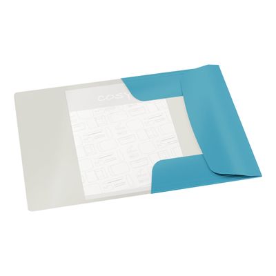Leitz Cosy - Chemise à 3 rabats polypropylène - A4 - bleu