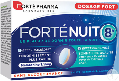 Forté Pharma Forténuit 8 Heures 15 Comprimés