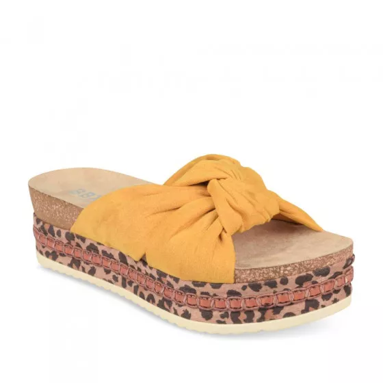 Mules JAUNE BBXR