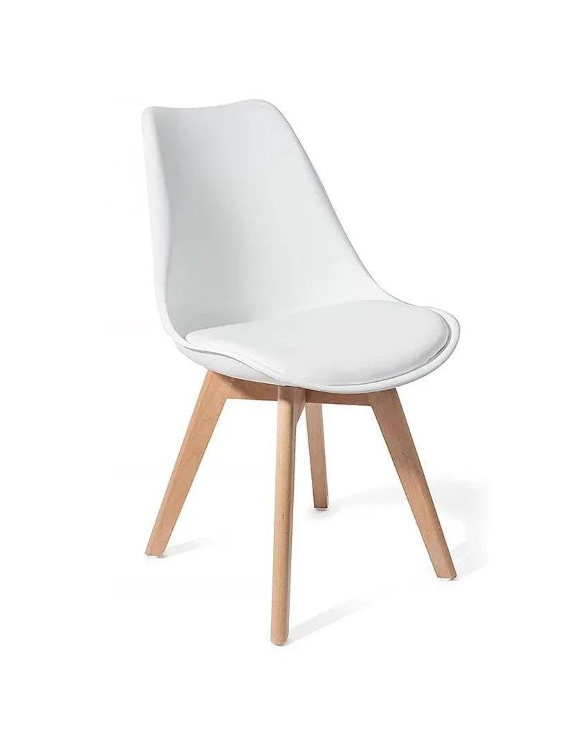 Pack of 4 Kiki Evo White Chairs
