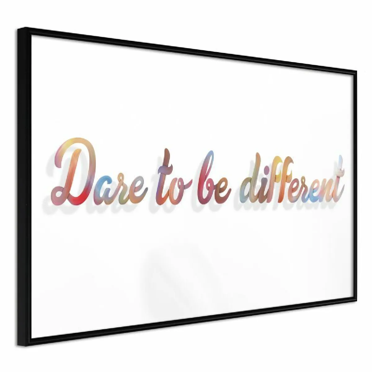 Paris Prix Affiche Dare to Be Yourself - Noir