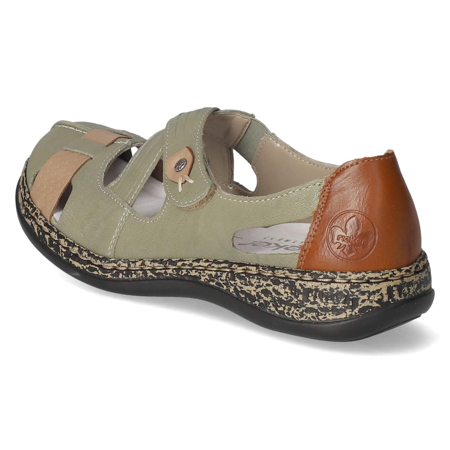 Rieker Ballerinas - grün