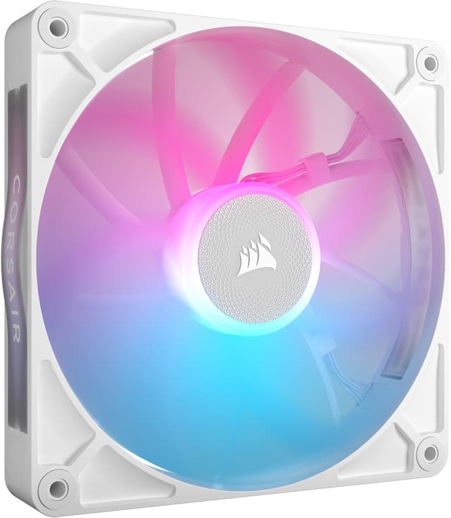 Corsair iCUE LINK RX140 RGB 140mm PWM-udvidelsesblæser (hvid)