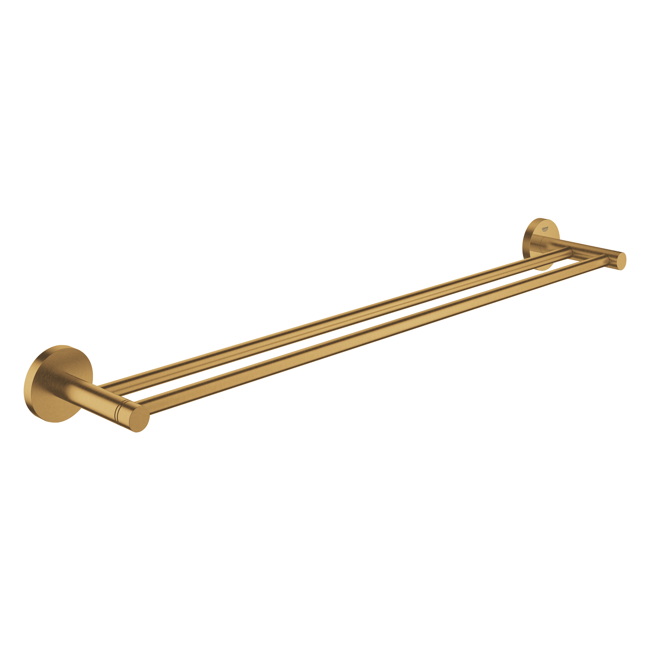 Grohe Essentials handdoekhouder dubbel 60cm brushed cool sunrise