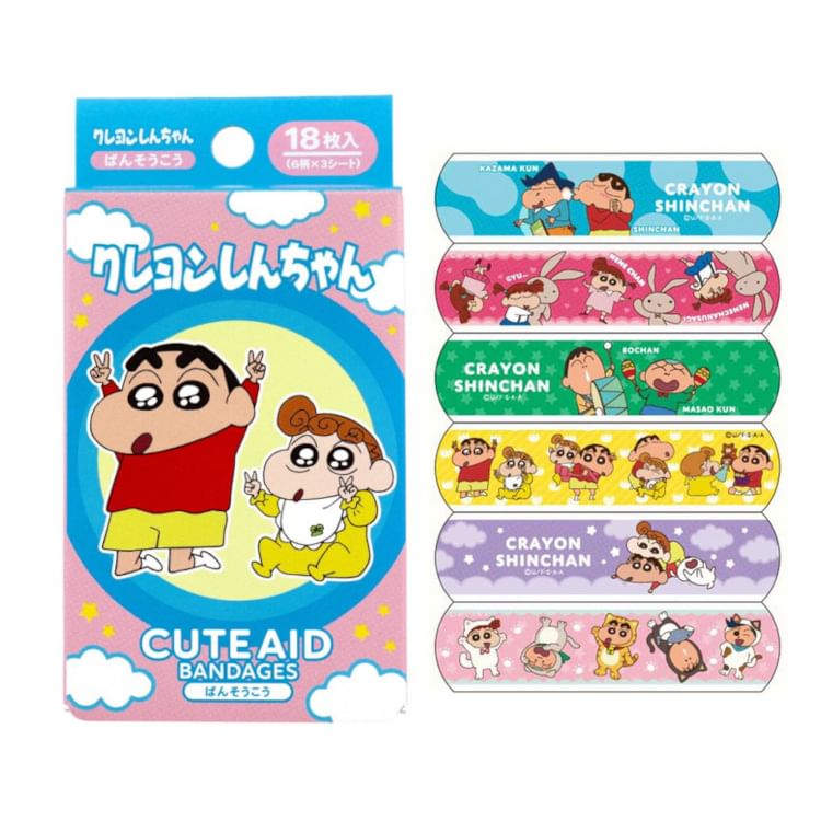 Santan - Crayon Shin-Chan Pleister (18 Stuks)