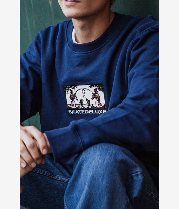 skatedeluxe Fisherman Organic Sweatshirt (navy)