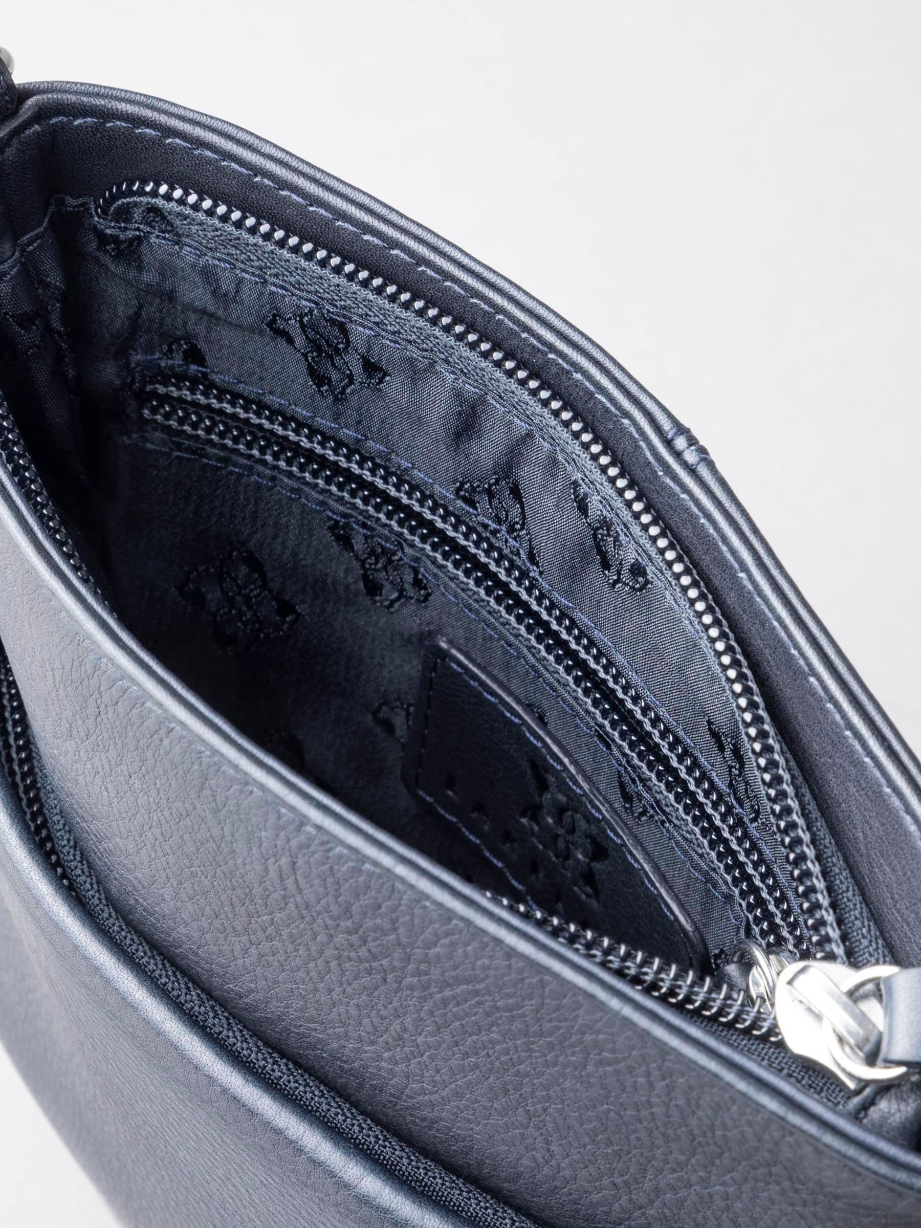 Marineblauw - Lakeland Leather Lowther Schoudertas