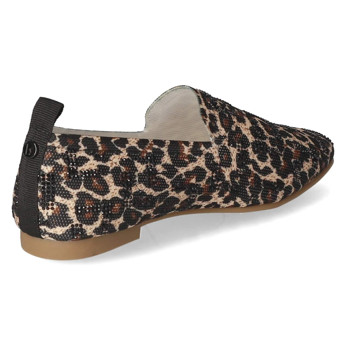 La StradaSlipper - beige leopard