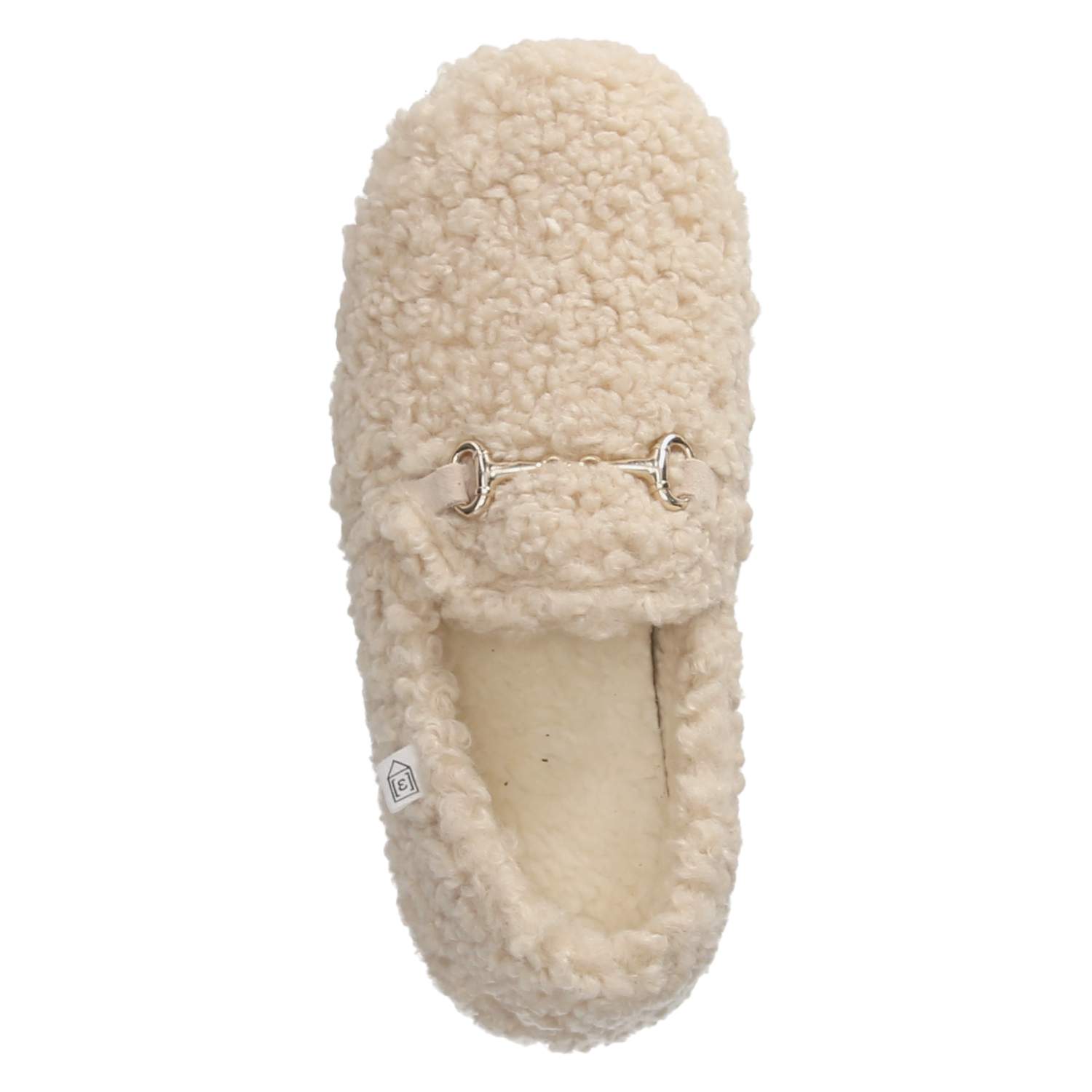 Espadrij l´originale Hausschuhe CURLY - beige