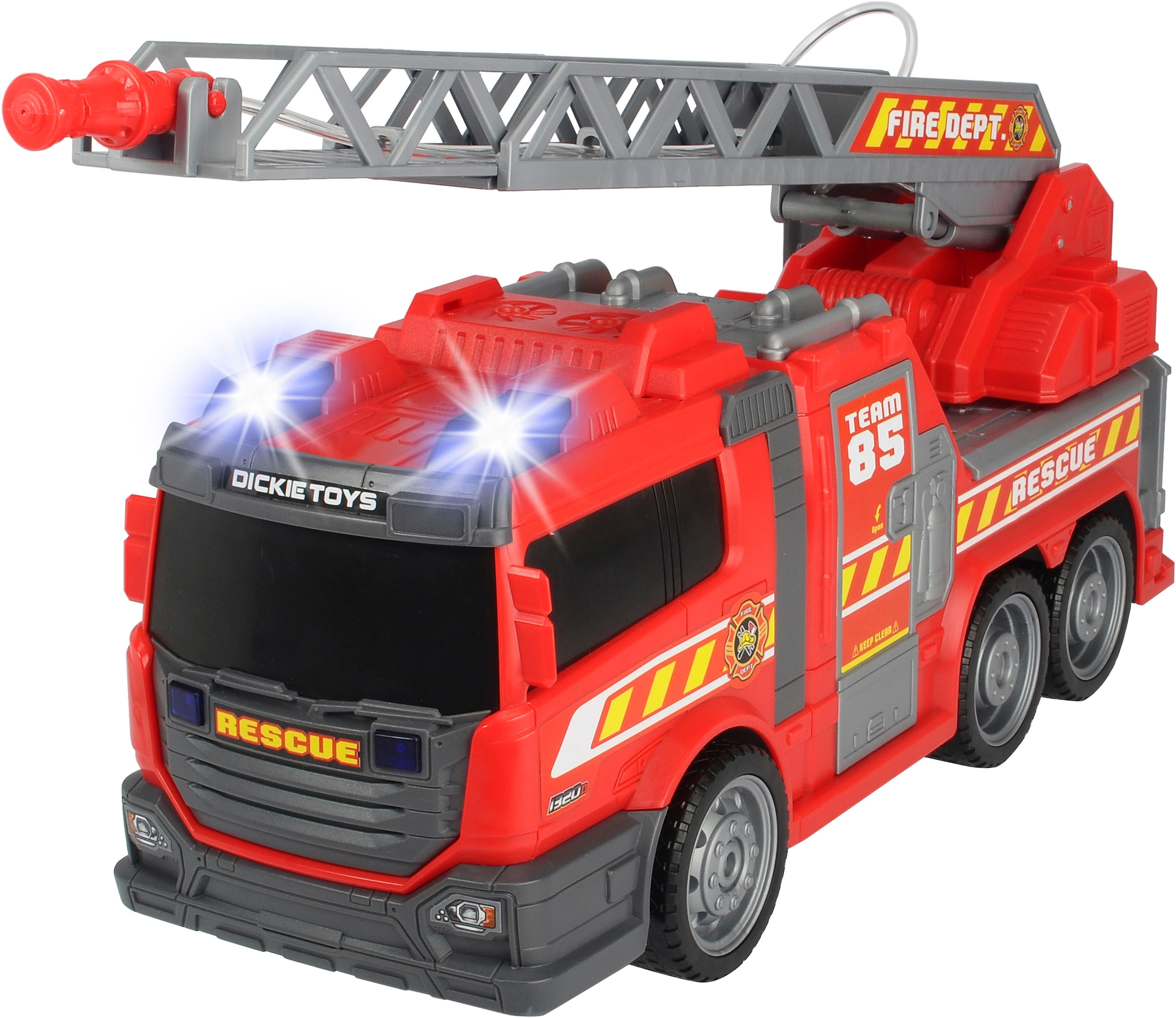 Dickie Toys Spielzeug-Feuerwehr »Fire Fighter - Feuerwehrauto« mit Wasserspritze