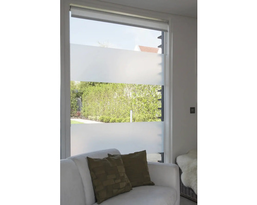 dc-fix® Glas Decor Film Static Premium statische hechting Melkachtig 45x150 cm
