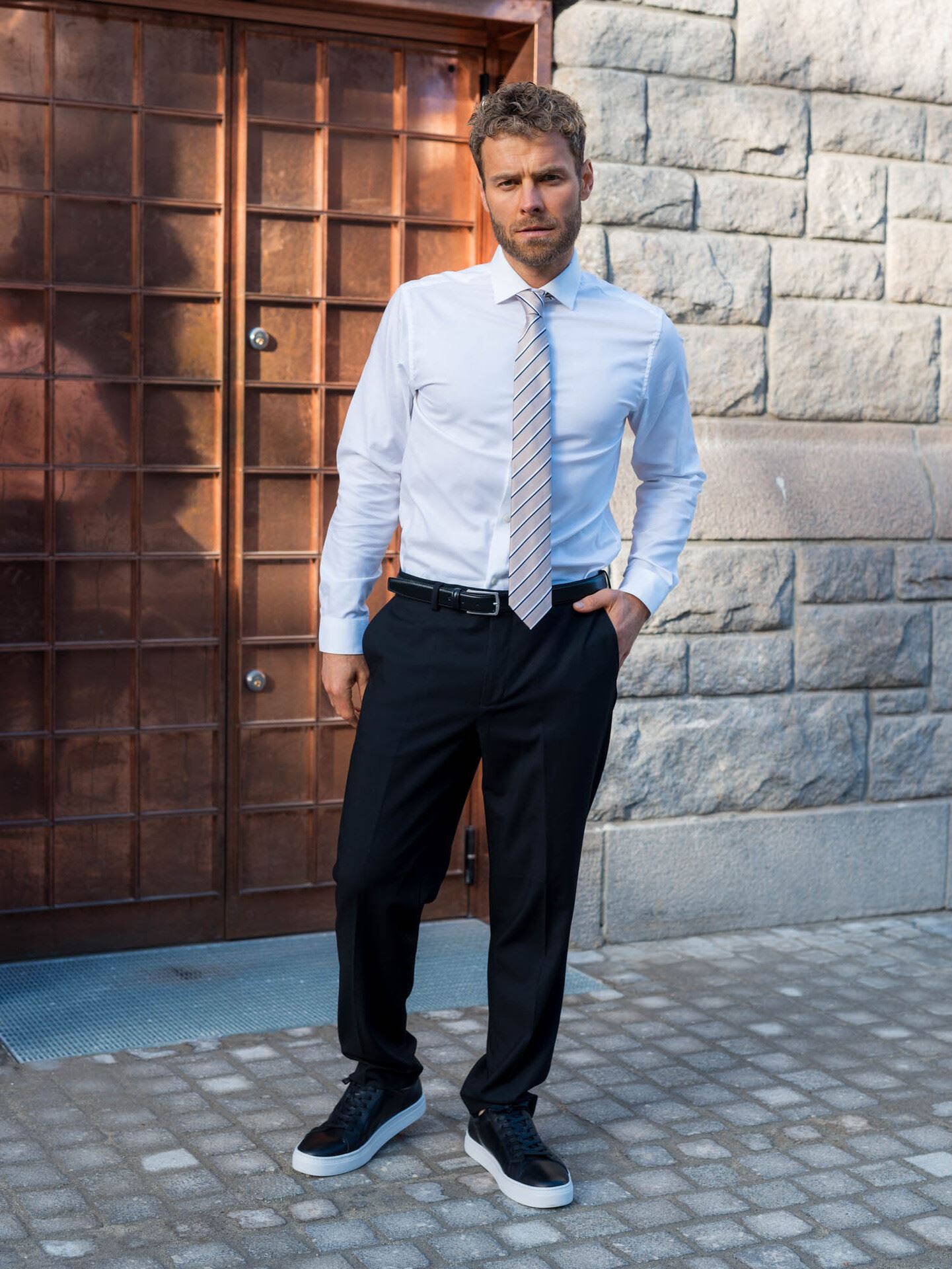 Solidary Printed Tie