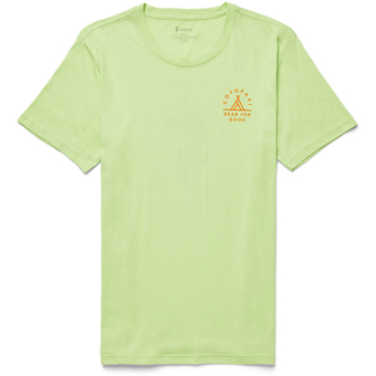 Cotopaxi Llama Map Organic T-Shirt Lime Herren