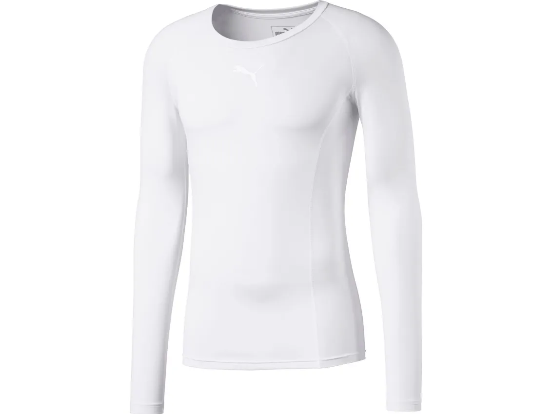 Puma LIGA Baselayer Tee LS white 655920 04 M