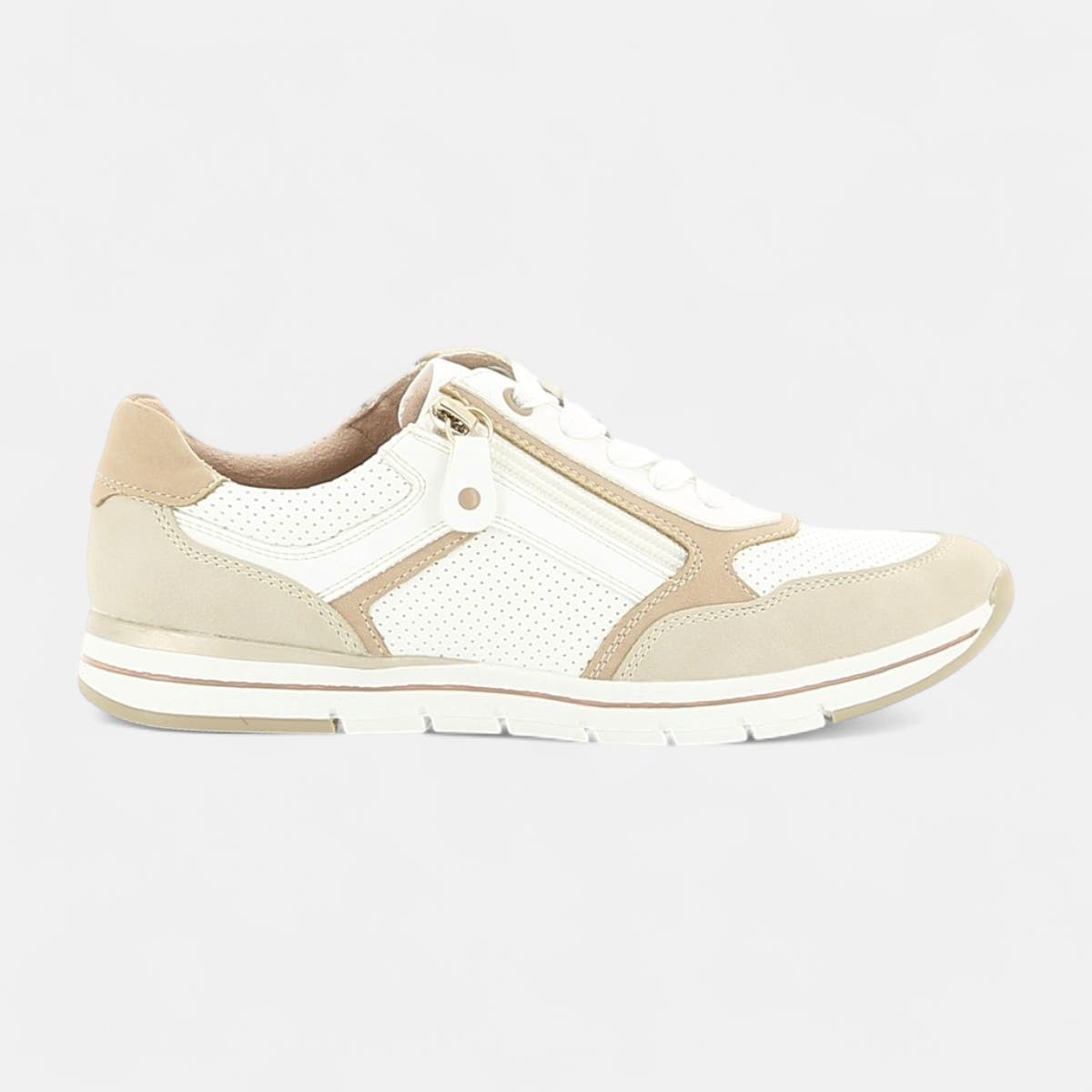 Baskets basses Femme beige