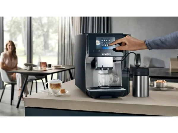Siemens EQ.700 TP715D01, Espressomaskine, 2,4 L, Kaffebønner, Indbygget kværn, 1500 W, Grå