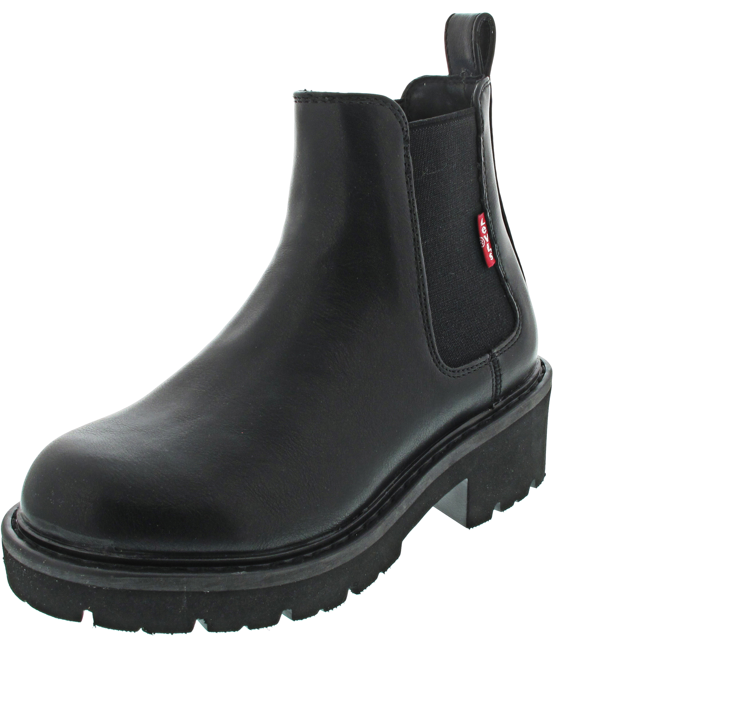 Levis Ashley Chelsea Boots schwarz