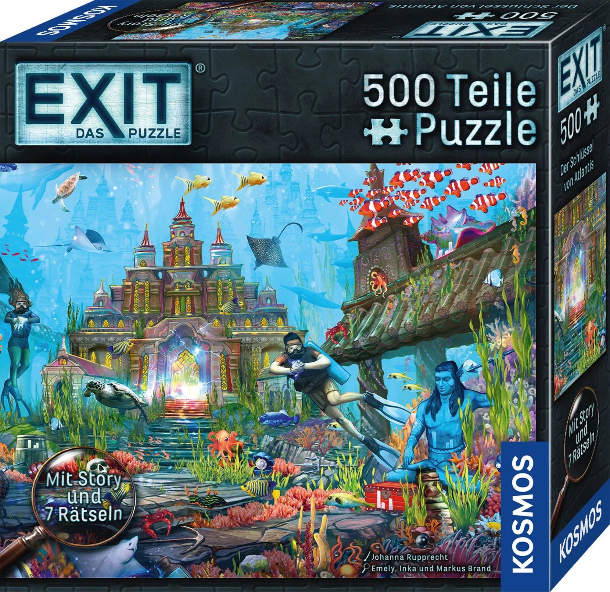 Puzzle EXIT Puzzle - DER SCHLÜSSEL VON ATLANTIS