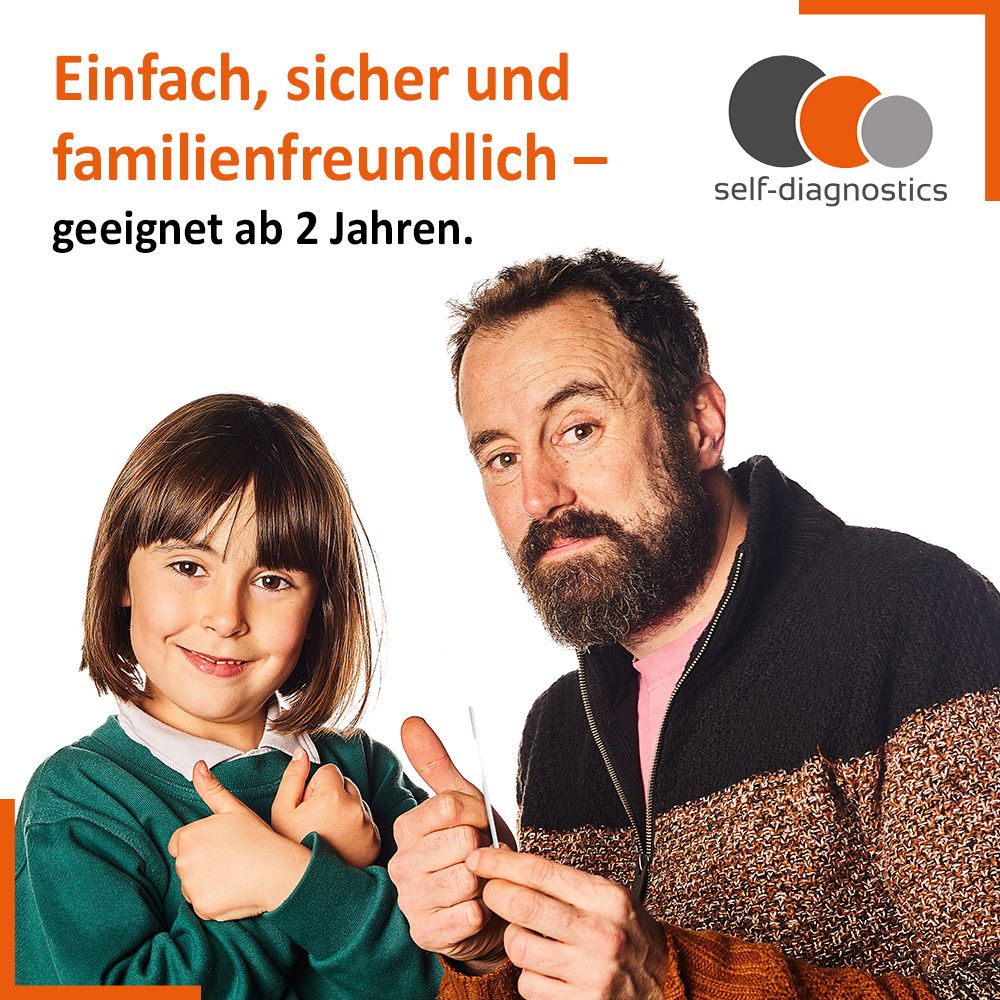 self-diagnostics 4in1 Antigen Kombi Test SARS-COV-2, Influenza A + B, RSV