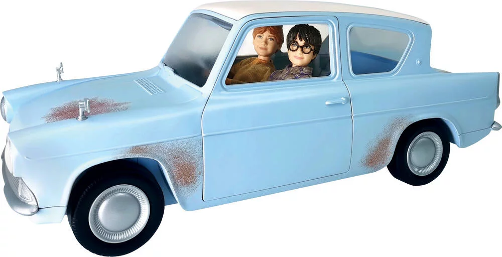 HARRY POTTER - VOITURE  ET 2 POUPÉES