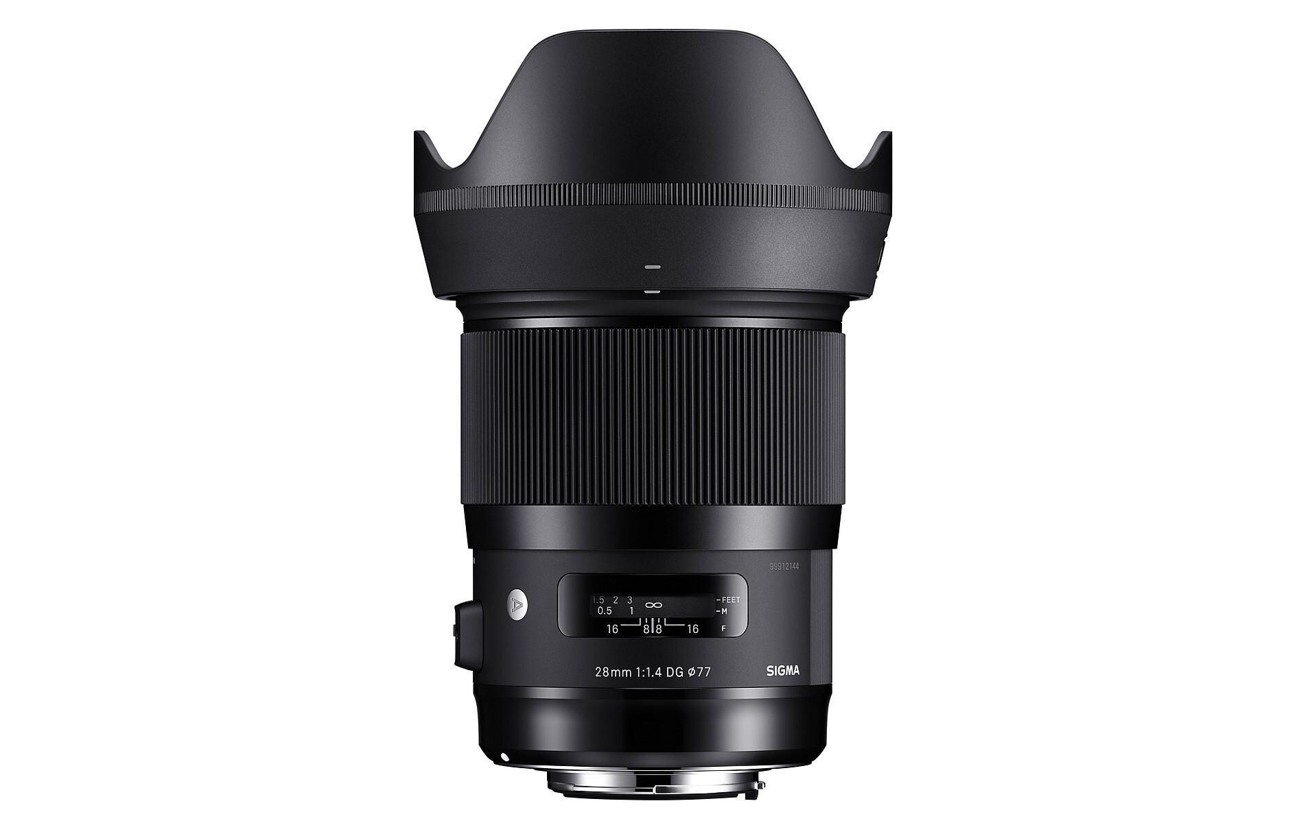Festbrennweite 28mm F/1.4 DG HSM Art – L-Mount<br>Weitwinkelobjektiv mit herausragender Leistung