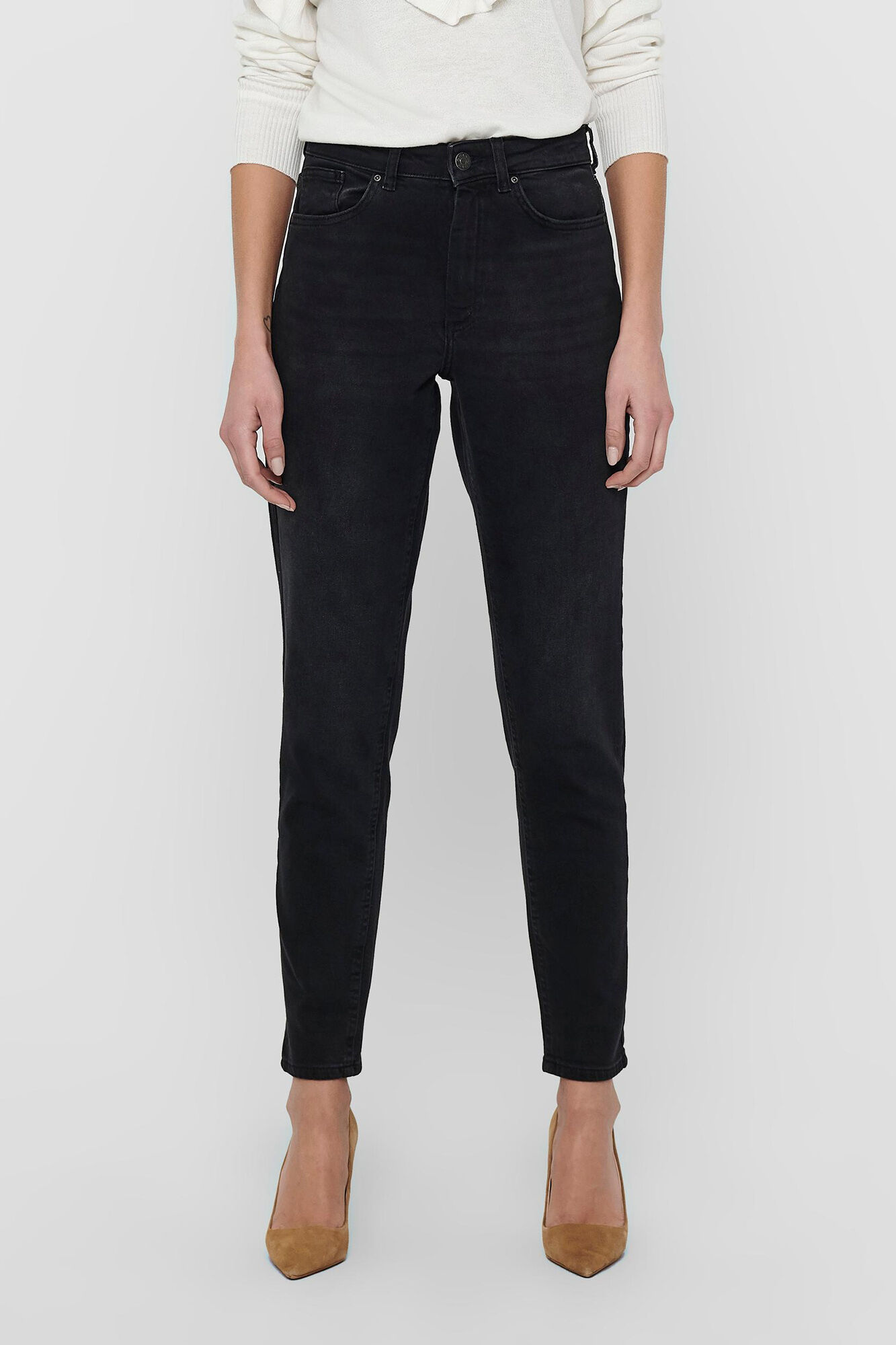 Calça jeans reta